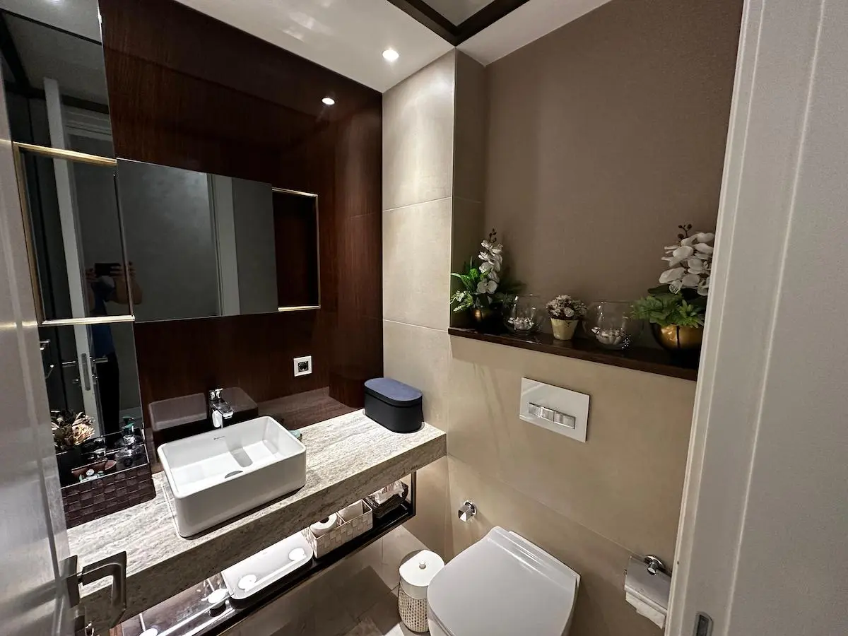 Fitted bathroom